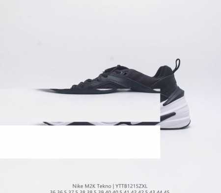 耐克 Nike M2K Tekno 男女子运动鞋厚底老爹鞋经典复古休闲慢跑鞋 从 Monarch 系列汲取灵感，以太空时代细节演绎未来风范。分层鞋面借鉴自元年款 - 点击图像关闭