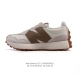 真标 Nb 新百伦 New Balance 327系列复古休闲运动慢跑鞋时尚男女运动鞋 以更纯粹的复古风格设计打造的全新造型 侧身还以解构设计，将 N 字标志以