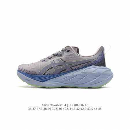 Asics 亚瑟士novablast4男女士运动跑步鞋 厚底增高老爹鞋 缓震回弹透气耐磨跑鞋 一鞋一科技：Novablast 4，跑鞋中底同时实现厚软轻弹。主要 - 点击图像关闭
