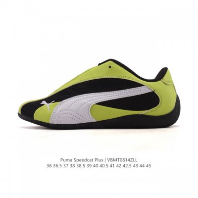 Puma Speedca Og 彪马极速赛车系列低帮德训风拼接复古百搭休闲运动赛车鞋 鞋款从80、90年代赛车手所穿的防火赛车鞋为原型，鞋身线条模仿了赛车的流线