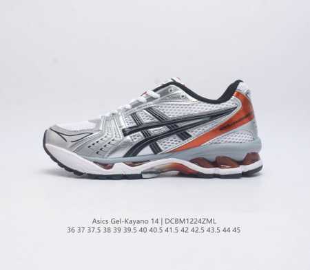 亚瑟士 Asics Gel-Kayano 14 公司级版本运动休闲透气专业缓震慢跑鞋 采用工程弹性双层再生网格密度鞋面材质 后跟3D可视gel缓震乳胶物料 升级 - 点击图像关闭