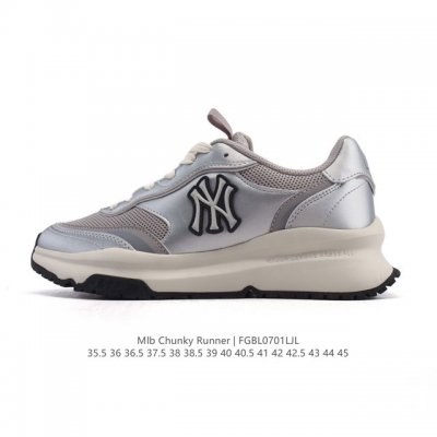 特价 全新2025年新款，Ny美国榄球洋基队New York Yankees X Mlb Chunky Runner Liner 莱纳系列低帮厚底老爹风透气舒适