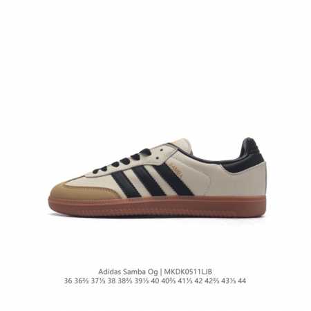 阿迪达斯 德训鞋 Adidas Originals Samba Og Shoes 经典运动鞋小白鞋 T头鞋 男女板鞋 彰显休闲摩登风情的时尚经典鞋。它诞生于50 - 点击图像关闭