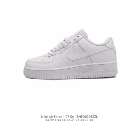 耐克 Nike Air Force 1 07 空军一号低帮百搭休闲运动板鞋 柔软 弹性十足的缓震性能和出色的中底设计 横跨复古与现代的外型结合 造就出风靡全球三 - 点击图像关闭