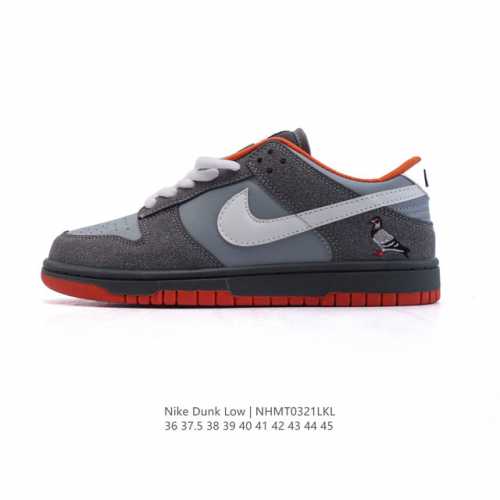 120 耐克 男女鞋 Nike Dunk Low 运动鞋复古板鞋，尽情迈步，彰显个性风采。采用柔软皮革鞋面，经久耐穿，塑就如元年款 Dunk 般的复古质感。全掌