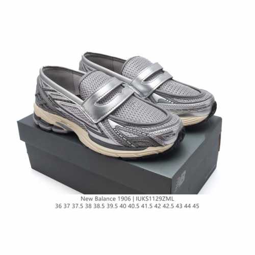 公司级 新百伦 新款 New Balance 6L 一脚蹬缓震乐福鞋款 厚底增高百搭运动休闲鞋。New Balance 话题十足的乐福鞋款 6L 6 Loafe