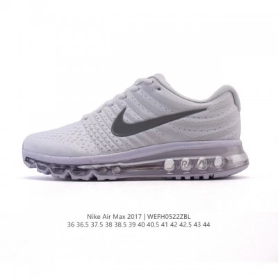 nike 耐克 Air Max 2017 男女士跑鞋全掌气垫缓震休闲运动跑步鞋 Nikeair Max2017是Nike Air Max系列的2017年旗舰款跑
