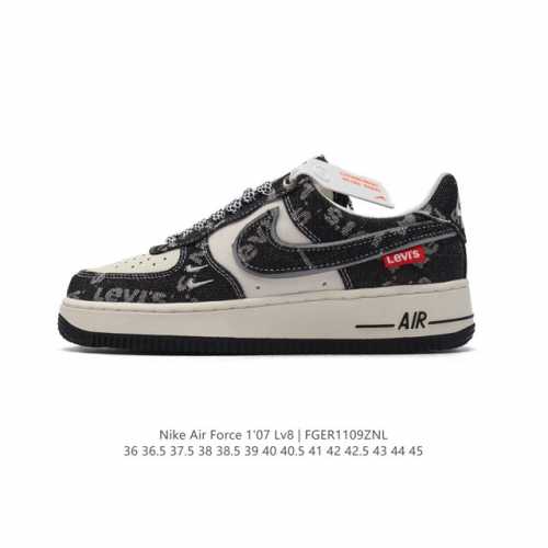 公司级 新款 AF1耐克 Nike Air Force 1 ‘07 Low 空军一号 气垫厚底增高百搭运动板鞋 原楦头原纸板 打造纯正空军版型，专注外贸渠道 全