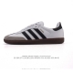 降价原价180元 真标 Adidas 阿迪达斯 男女运动鞋 三叶草Sambavegan休闲鞋 德训鞋 复古板鞋经典运动鞋 采用环保设计的焕新Adidas Sam
