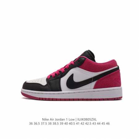 耐克 乔丹air Jordan 1 Low Aj1 乔1 乔丹1代aj1 低帮复古文化休闲运动篮球鞋。从 5 年面世的元年款汲取设计灵感，采用简洁大方的经典外观 - 点击图像关闭