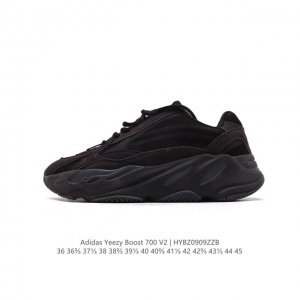 降价 阿迪达斯adidas Yeezy 700 V2 3M反光椰子厚底男女老爹鞋缓震透气舒适中性跑鞋。在原鞋型yeezy Boost 700稍作修改，整体鞋型流