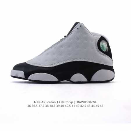 公司级 耐克 Nike Air Jordan 13 Retro 高帮 Aj13 乔丹13代 乔丹篮球鞋系列运动鞋 Airjordan 13以黑豹的风格制成，从猫 - 点击图像关闭