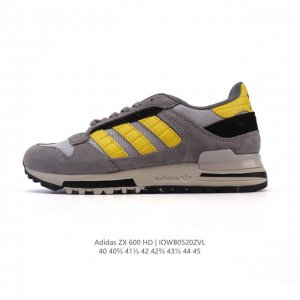 新品 阿迪达斯 Adidas 奢侈品送礼男士Zx600运动鞋 经典复古慢跑鞋男鞋 Adidas Zx600男子休闲鞋运动鞋 日常轻便跑步鞋。Adidas Zx