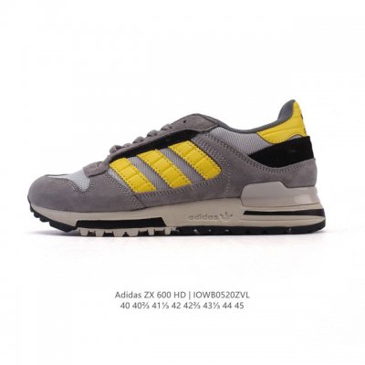 新品 阿迪达斯 Adidas 奢侈品送礼男士Zx600运动鞋 经典复古慢跑鞋男鞋 Adidas Zx600男子休闲鞋运动鞋 日常轻便跑步鞋。Adidas Zx