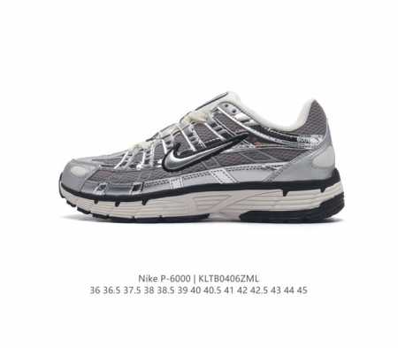 耐克 Nike 男女子休闲运动鞋p-6000Premium 轻便舒适透气防滑缓震耐磨跑步鞋。P-6000 是一款植根于 2000 年代风格的混合款式，让人想起去 - 点击图像关闭