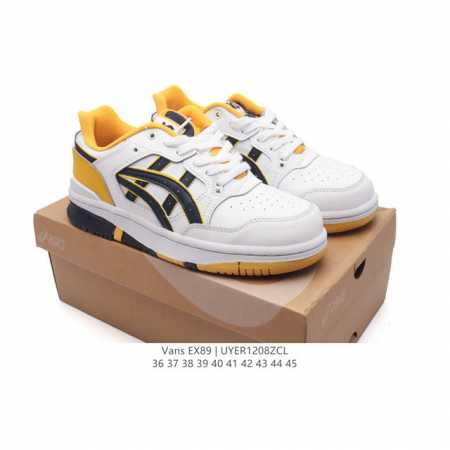 Asics 亚瑟士 新款ex89 男女子运动鞋时尚复古休闲板鞋舒适篮球鞋。以nba球队湖人、尼克斯和凯尔特人为主题打造的ex89复古鞋款 亚瑟士asics Ex - 点击图像关闭