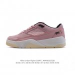 150 耐克 Nike 乔丹 Jordan Flight Court 时尚休闲 防滑耐磨 低帮运动鞋 复古篮球鞋 男女同款 Jordan「新鞋型」又来了！新配色