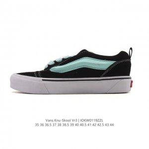万斯 Vans Knu-Skool Vr3 Lx 面包鞋皮革拼接鞋面。坎普尔 茱利安系列低帮复古硫化休闲运动板鞋“肥胖版大Logo”要说整个 年最为热门的鞋型之
