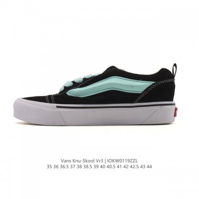 万斯 Vans Knu-Skool Vr3 Lx 面包鞋皮革拼接鞋面。坎普尔 茱利安系列低帮复古硫化休闲运动板鞋“肥胖版大Logo”要说整个 年最为热门的鞋型之