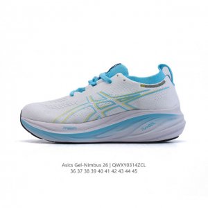 170 asics Gel Nimbus26 2024 01#亚瑟士#跑步鞋 超厚底增高百搭老爹鞋 最舒适跑鞋，中底两大独家科技都带来全新能量，造就历来最软弹的