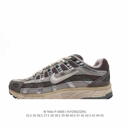 耐克 NIKE 男女子休闲运动鞋P-6000Premium 轻便舒适透气防滑缓震耐磨跑步鞋。P-6000 是一款植根于 2000 年代风格的混合款式，让人想起去