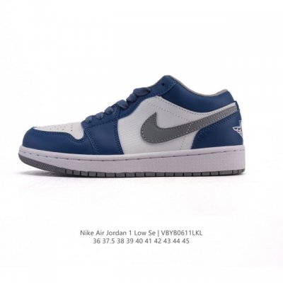 耐克 乔丹Air Jordan 1 Low Aj1 乔1 乔丹1代Aj1 低帮复古文化休闲运动篮球鞋。从1985 年面世的元年款汲取设计灵感，采用简洁大方的经典