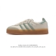 Adidas 阿迪达斯 男女运动鞋 三叶草sambavegan休闲鞋 德训鞋 复古板鞋经典运动鞋。采用环保设计的焕新adidas Samba经典鞋,力求伴你前行