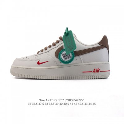 公司级 附赠送Logo清洁刷 Af1耐克 Nike Air Force 7 Low 空军一号小白鞋 厚底增高百搭休闲运动板鞋 原楦头原纸板 打造纯正空军版型，专