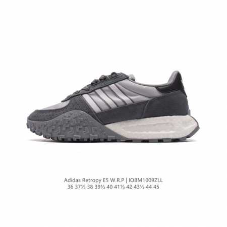 特价真爆 阿迪达斯 Adidas Retropy E5 W.R.P阿迪新款运动休闲boost爆米花跑鞋，微翘式鞋头设计 响应灵活 保护脚趾。采用经典鞋型 融入全 - 点击图像关闭