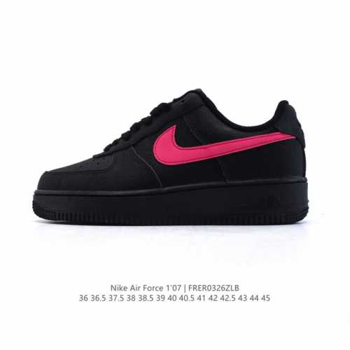 140 耐克 Nike Air Force 1 '07 Low 空军一号含气垫 小白鞋 2025年 蛇年新款 低帮百搭厚底增高休闲运动板鞋。柔软、弹性十足的缓震
