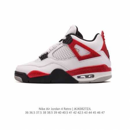 公司级 耐克 Nike Air Jordan 4 Retro Og迈克尔 乔丹aj4代乔4 中帮复古休闲运动文化篮球鞋。秉承轻量化的速度型篮球鞋设计思想完成设计 - 点击图像关闭