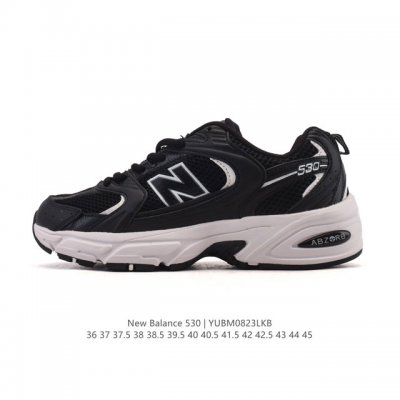 真标 新百伦 Nb530 New Balance 530 复跑古鞋 厚底增高老爹鞋 缓震运动慢跑鞋。Nb530这鞋双确实是Nb家经复典古款式之一，以全科新技诠释