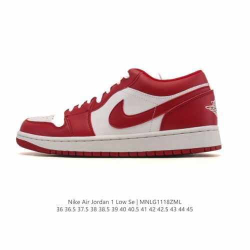 公司级 耐克 乔丹Air Jordan 1 Low Aj1 乔1 乔丹1代Aj1 低帮复古文化休闲运动篮球鞋。该鞋款从 1985 年元年款汲取设计灵感，焕新演绎