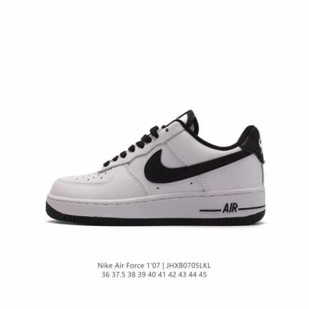 耐克 Nike Air Force 1 '07 Low 空军一号含气垫 低帮百搭厚底增高休闲运动板鞋。柔软、弹性十足的缓震性能和出色的中底设计，横跨复古与现代的 - 点击图像关闭