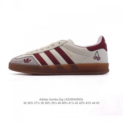 公司级 阿迪达斯 德训鞋 Adidas Originals Samba Og Shoes 经典运动鞋小白鞋 T头鞋 男女士板鞋 彰显休闲摩登风情的时尚经典鞋。它