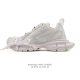 公司级 巴黎世家 Balenciaga 3Xl Sneakers 巴黎世家 十代网布系带低帮走秀复古老爹运动鞋 解构绑带 透气网纱 网面 材料和聚氨酯 磨损效果