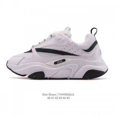 Dior 迪奥 高奢品牌 彰显高级气质 Dior 运动鞋低帮系列复古休闲鞋时尚慢跑鞋厚底系带 运动跑鞋 生活休闲鞋 男女同款 时髦单品 时尚百搭 Dior 码数