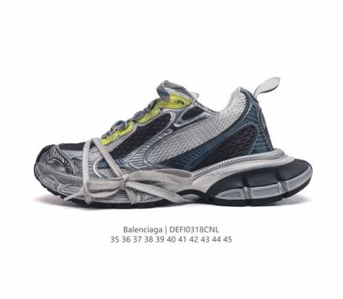 巴黎世家 3Xl 九代 最新sneaker系列 9代巴黎世家3Xl 老爹鞋潮人必备快入 老爹鞋 网布做旧男女款九代 脏脏鞋厚底增高 低帮情侣鞋休闲运动鞋 3Xl