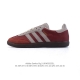 130 阿迪达斯 德训鞋 Adidas Originals Samba Og Shoes 经典运动鞋小白鞋 「T头鞋」男女士板鞋 彰显休闲摩登风情的时尚经典鞋。