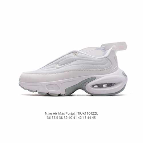 新款 耐克 NIKE AIR MAX PORTAL 休闲厚底增高气垫老爹运动鞋 2024新款鞋型 Nike Air Max Portal 跟高5公分左右 是NI