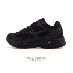 公司级 Mizuno 美津浓 复古时尚休闲舒适减震运动跑步鞋 美津浓Wave机械缓震，可以说是机械缓震跑鞋科技的翘楚。有着非凡的适应性，有着充分而持久的缓震能力
