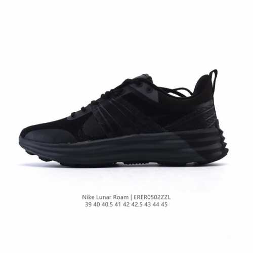 降价原价 元 穿上回弹出众的耐克 Nike Lunar Roam 男子运动鞋厚底增高老爹鞋，打造活力满满的日常造型。 透气轻盈材料搭配柔软中底，塑就舒适自在的穿
