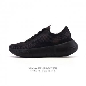 新品 耐克 Nike Free 2025 男子跑步训练鞋 Hf1078-002 Free 2025 公路运动跑步鞋，采用 Flyknit 飞织材料，助你在运动过
