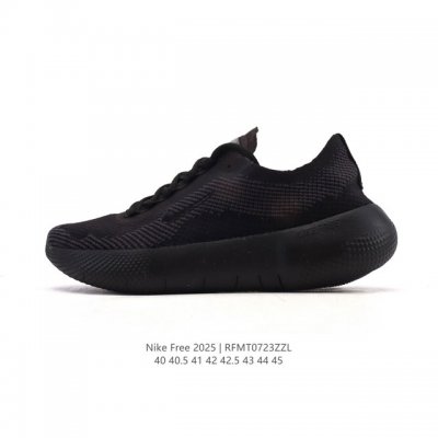 新品 耐克 Nike Free 2025 男子跑步训练鞋 Hf1078-002 Free 2025 公路运动跑步鞋，采用 Flyknit 飞织材料，助你在运动过