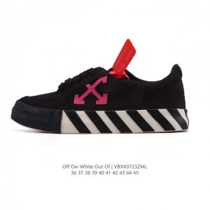 公司级 独家实拍Off-White Out Of Office 低帮系带时尚板鞋 厚底增高小白鞋 街头运动元素 双色设计 标志性Arrows图案标志性Zipti