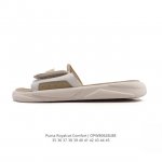新品 Puma彪马 Royalcat Comfort Sandals 户外沙滩 Eva 车缝线一字拖鞋 男女同款 彪马这拖鞋，把“松弛感”焊在Jio上啦～魔术贴