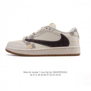公司级 真标 耐克 Nike Air Jordan 1 Low Og Sp Military Blue Aj1乔1倒勾 2025年新款 蛇年新款 低帮篮球鞋 A