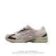 asics 亚瑟士 新款情侣健步减震复古鞋gel-1 男女时尚透气运动潮流耐磨休闲鞋 。选用网眼与皮革相接，复古而富有层次感。网布搭配银色金属感线条，虎爪 Lo