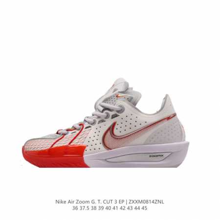 耐克 Nike 男女鞋 23新款运动鞋 Air Zoom Gt Cut 3代 低帮减震运动鞋实战训练篮球鞋，新一代实战神鞋，耐克的全新力作，Zoomx科技带来的 - 点击图像关闭