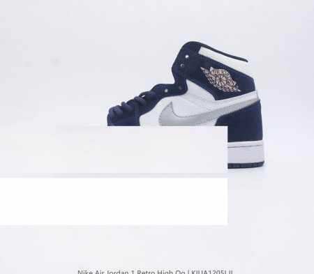 真二层 耐克 Nike Air Jordan 1 Retro High Og 乔丹一代aj1 乔1 Aj1 高帮篮球鞋复刻运动鞋 皮面高帮板鞋的设计灵感源自运动 - 点击图像关闭
